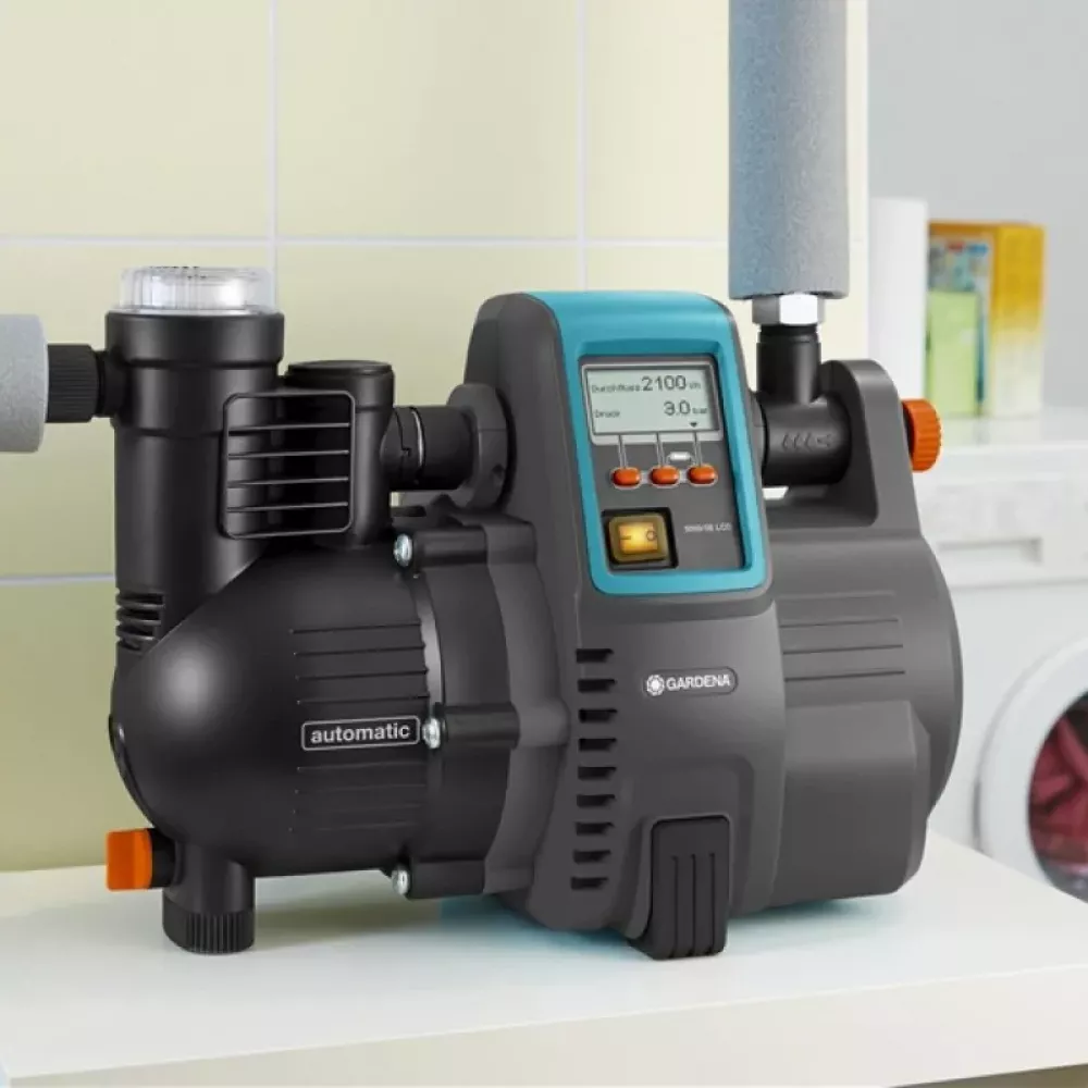 Автоматический напорный насос Gardena 5000/5E LCD, 01759-20.000.00