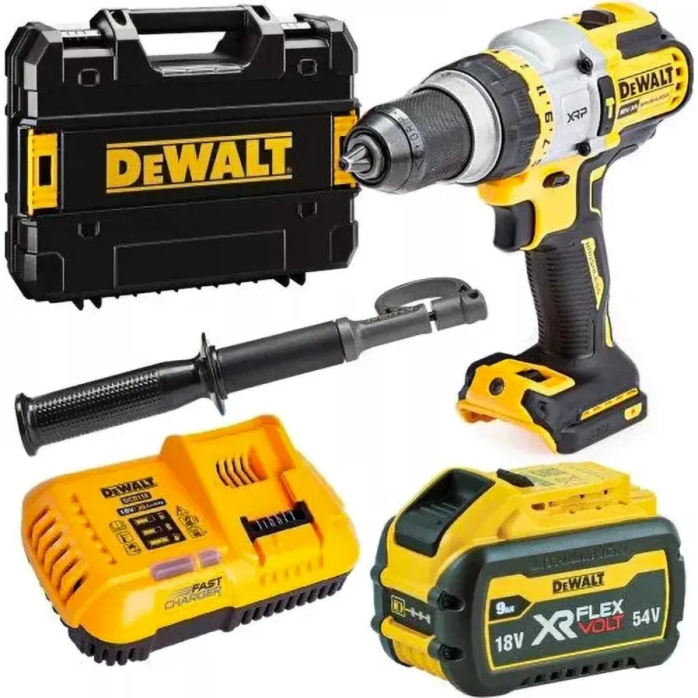 DeWalt DCD999X1-QW ударная дрель-шуруповёрт (1 x 9 Ач, ЗУ)