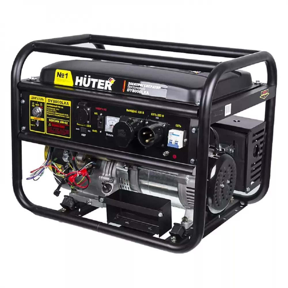 HUTER DY8000LXA бензиновый генератор 64/1/30