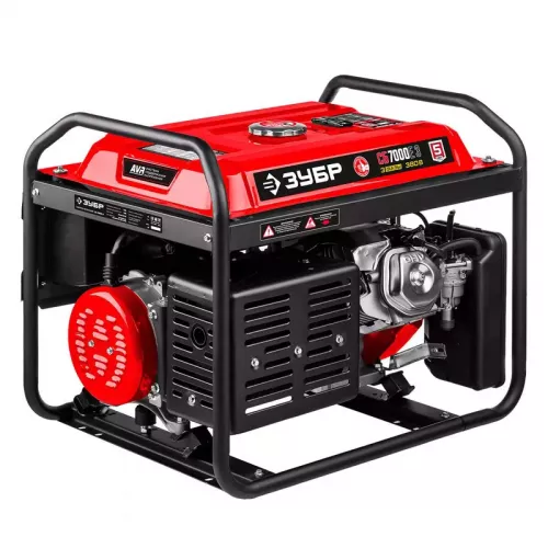 ЗУБР СБ-7000Е-3 бензиновый генератор