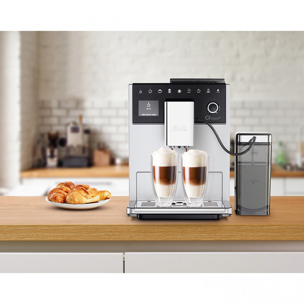 Кофемашина Melitta Caffeo CI Touch silver/black