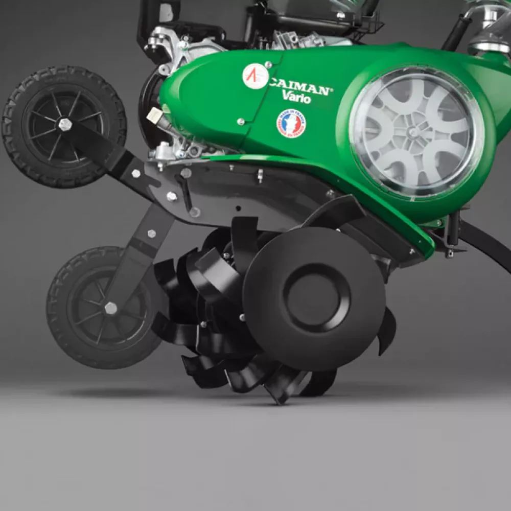 Caiman Vario 70C TWK+ мотоблок бензиновый c окучником и грунтозацепами 3000362113+8000020104