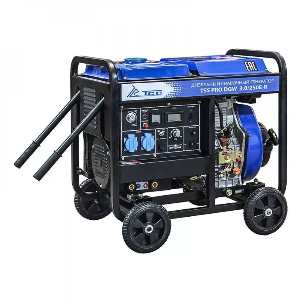 ТСС PRO DGW 3.0/250E-R дизельный сварочный генератор 022833
