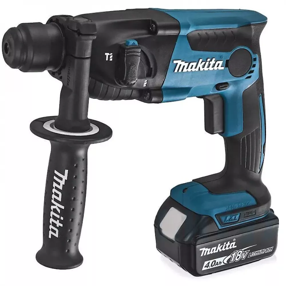 Makita DHR165RME аккумуляторный перфоратор (2 x 4 Ач, ЗУ)