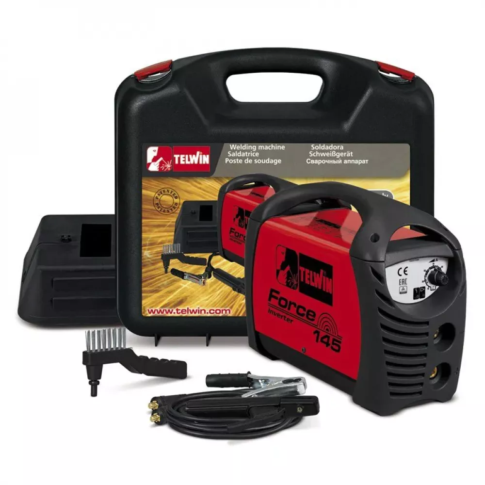Telwin FORCE 145 ACX PLASTIC CARRY CASE сварочный инвертор 815856