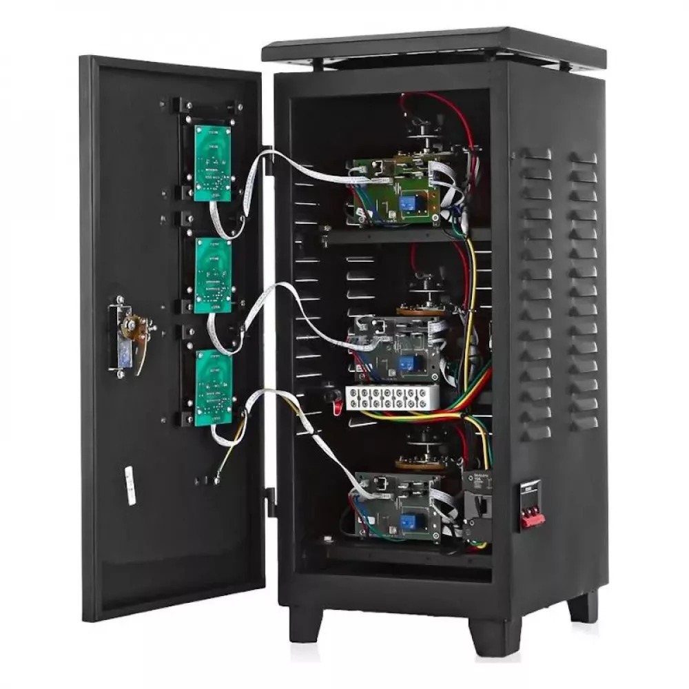 Ресанта АСН-6000/3-ЭМ трехфазный стабилизатор напряжения 63/4/3