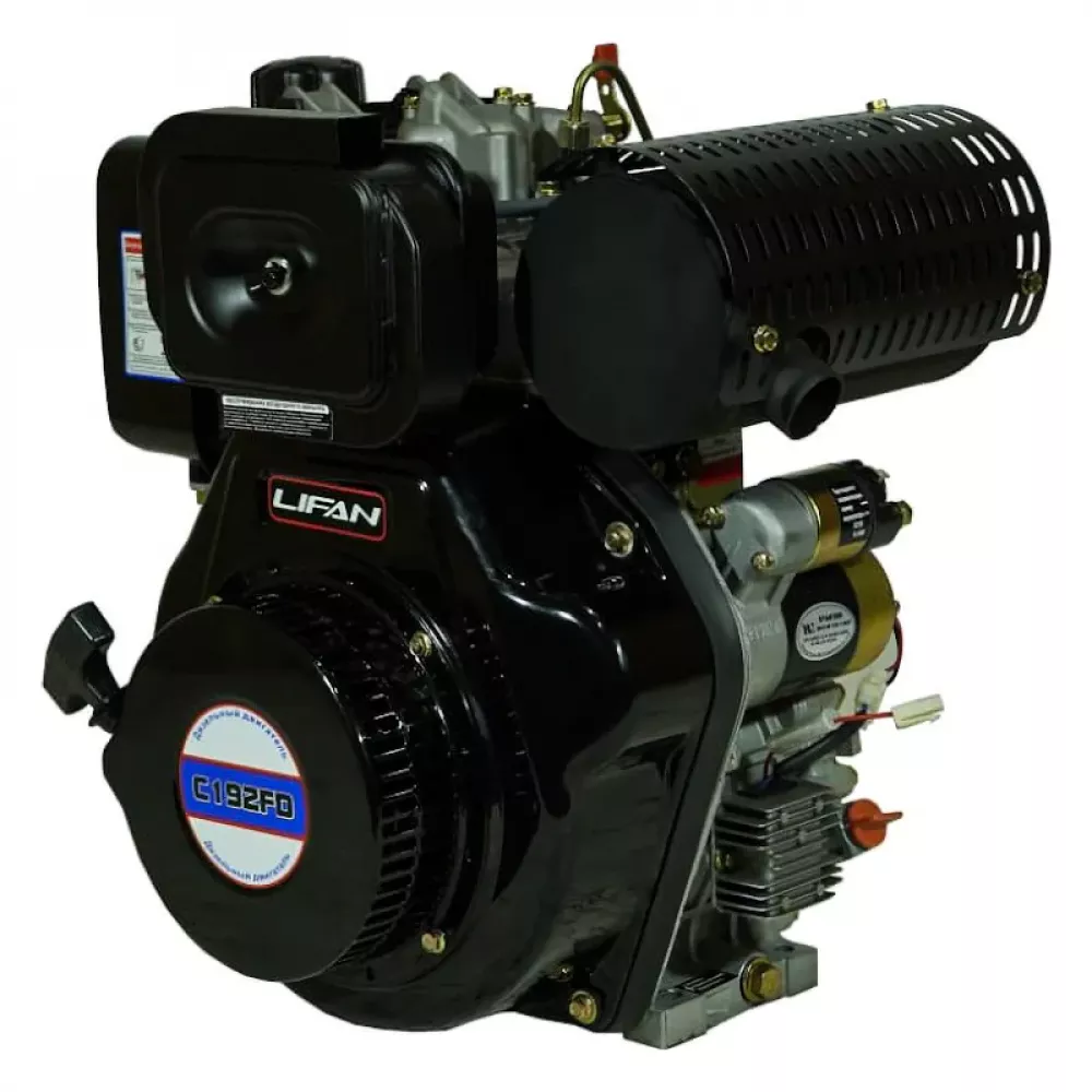 Lifan Diesel 192FD 6A двигатель дизельный конусный вал 00-00004098