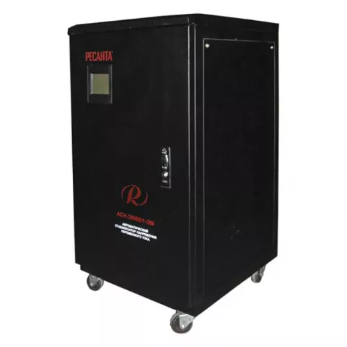 Ресанта АСН-30000/1-ЭМ однофазный стабилизатор напряжения 63/3/3