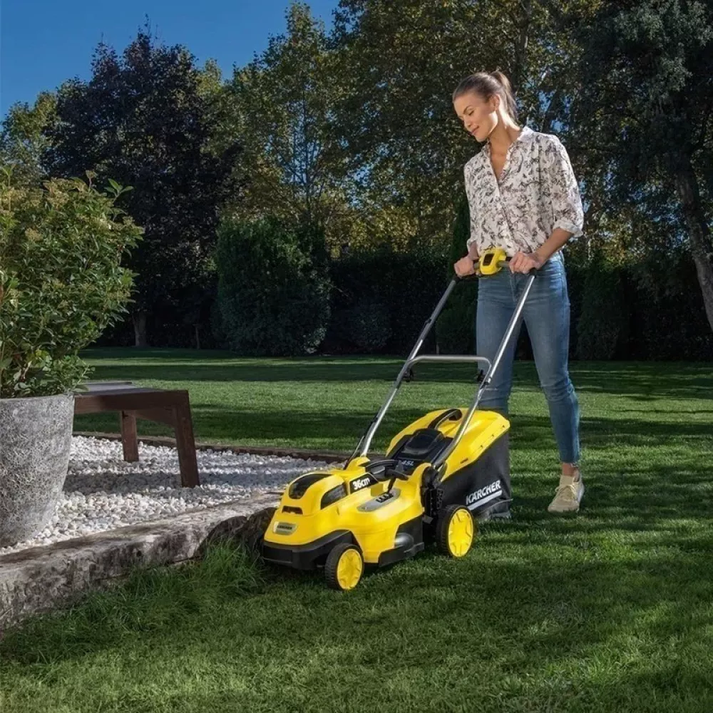 Karcher LMO 18-36 Battery Set аккумуляторная газонокосилка (1 x 5 Ач, ЗУ) 1.444-421.0