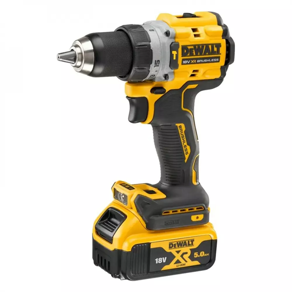 DeWalt DCD805P2T аккумуляторная ударная дрель-шуруповерт (2 x 5 Ач, ЗУ)