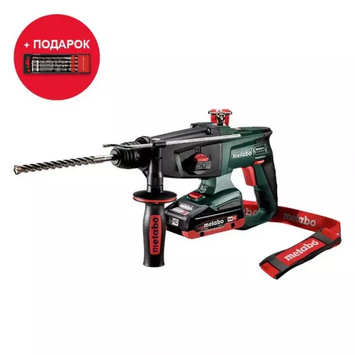 Metabo KHA 18 LTX перфоратор в кейсе (2 x 5.2 Ач, ЗУ) 600210800