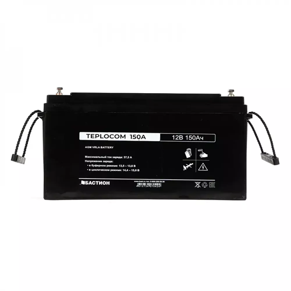 TEPLOCOM Solar 1500, 150Ач источник бесперебойного питания и 2 акб, 12382