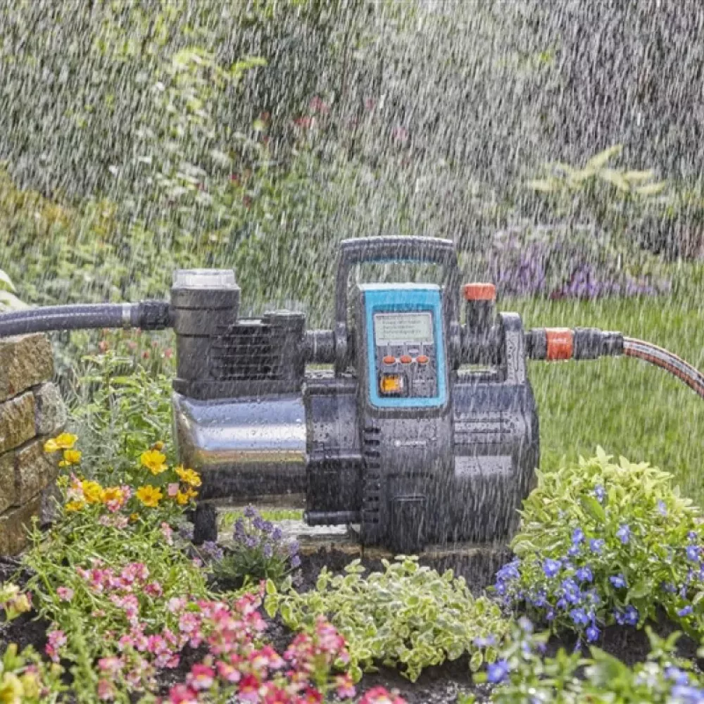 Автоматический напорный насос Gardena 6000/6E LCD inox, 01760-20.000.00