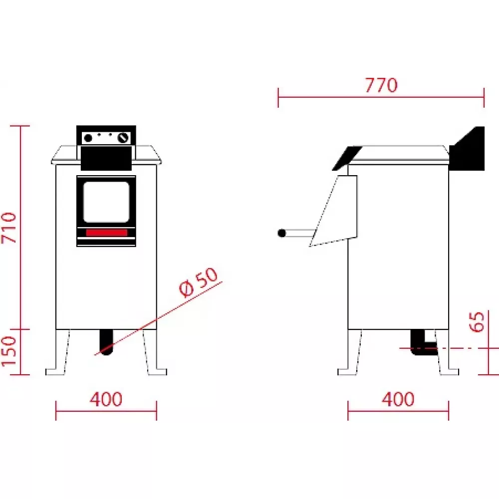 Картофелечистка Fimar PPN/10 (380V)