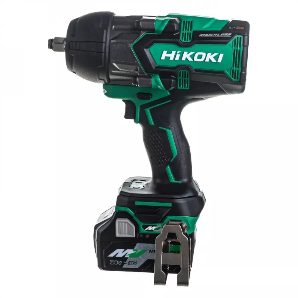 Hikoki WR36DB ударный аккумуляторный гайковерт (2 x 2.5 Ач, ЗУ) WR36DBRGZ