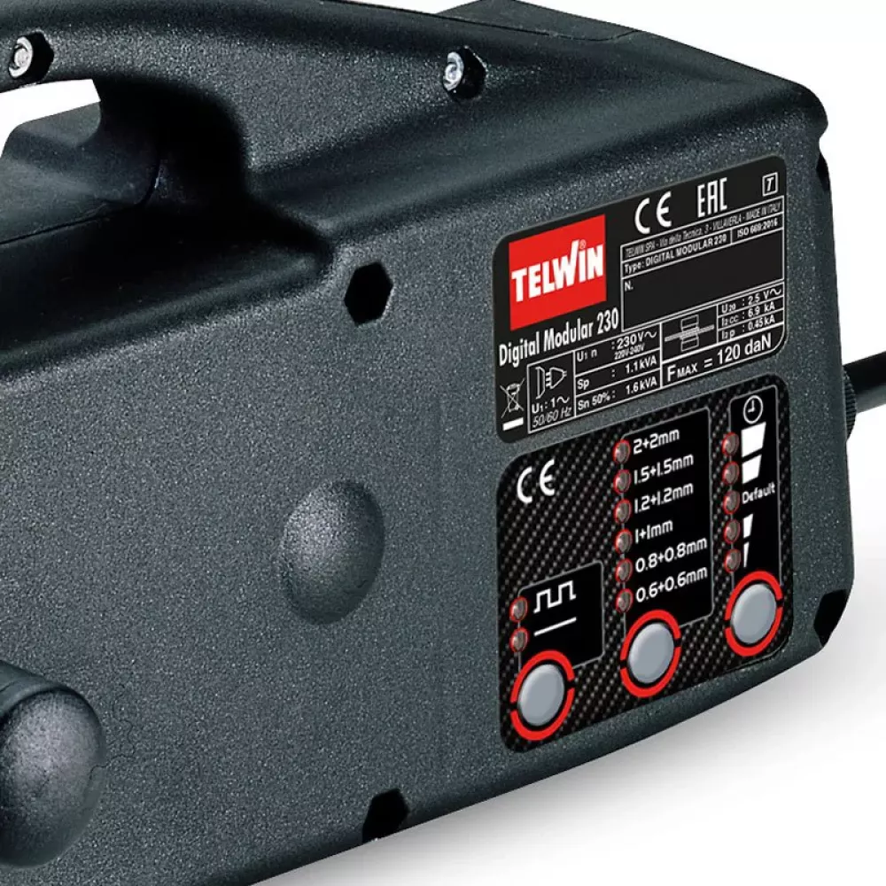 Telwin DIGITAL MODULAR 230 сварочные клещи 823016