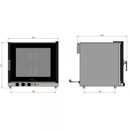 Печь конвекционная электрическая Grill Master ФЖШ/3 (22226)