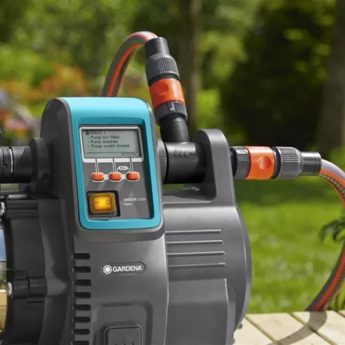Автоматический напорный насос Gardena 6000/6E LCD inox, 01760-20.000.00