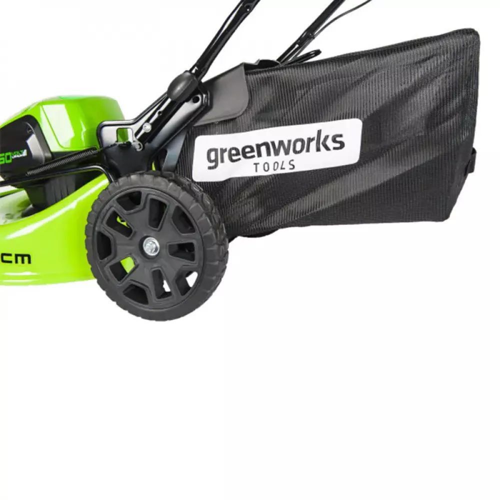 Greenworks GD60LM46HPK4 60V аккумуляторная газонокосилка (1 x 4 Ач, ЗУ) 2502807UB