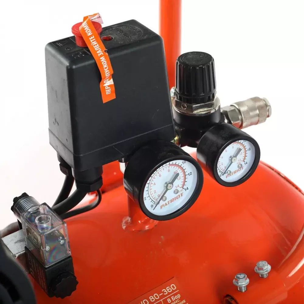 Компрессор Patriot поршневой безмасляный WO 80-360, 525301930