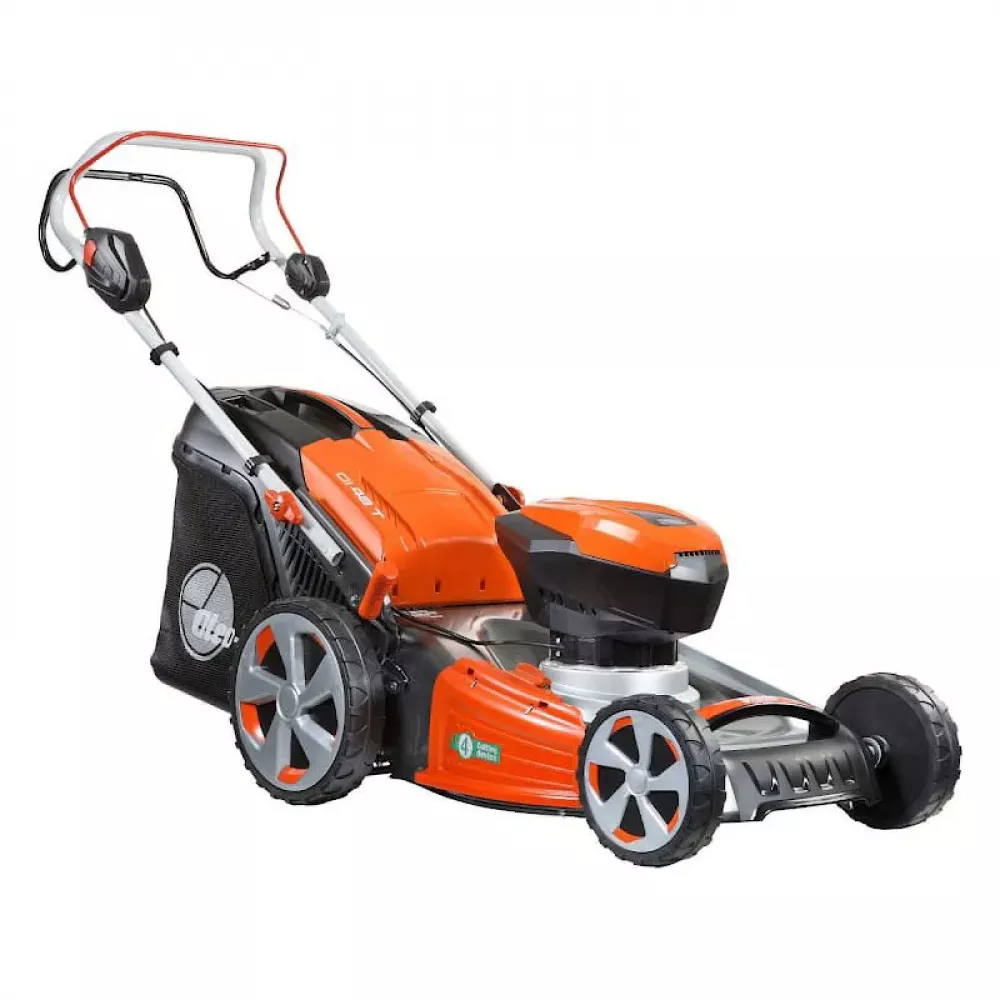 Oleo-Mac GI 48T 40V аккумуляторная газонокосилка самоходная (2 x 5 Ач, ЗУ) 5411-9001S2