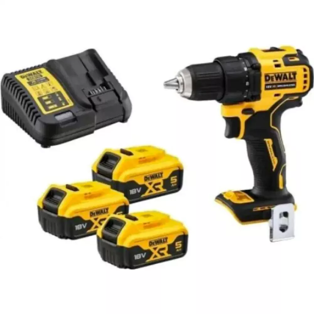 DeWalt DCD708P3T-QW шуруповёрт (3 x 5 Ач, ЗУ)