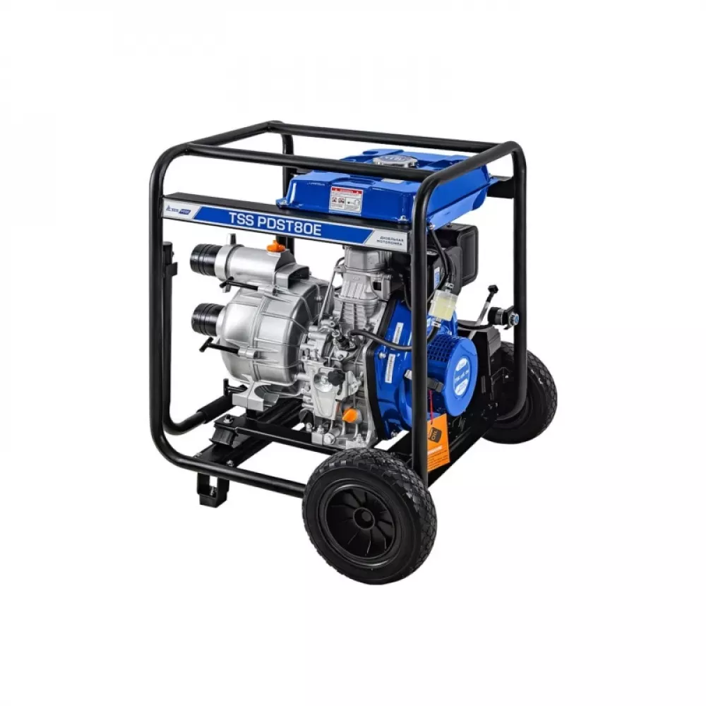 ТСС PDST80E мотопомпа дизельная (электростартер, АКБ) 130151