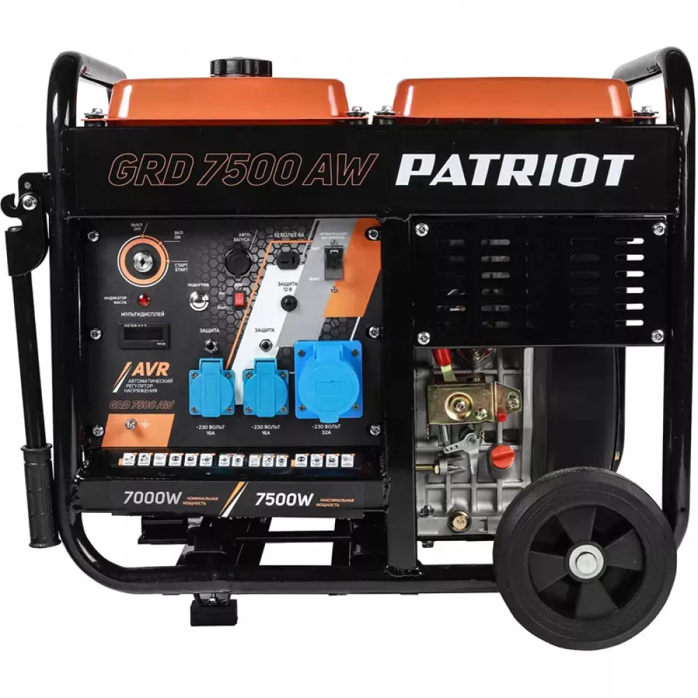 PATRIOT GRD 7500AW дизельный генератор 472702275