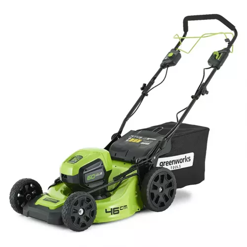 Greenworks GD60LM46SPK4 60V аккумуляторная газонокосилка самоходная (1 x 4 Ач, ЗУ) 2502907UB