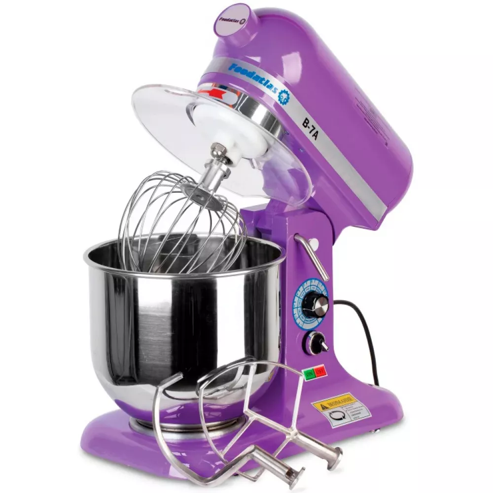 Планетарный миксер Foodatlas B-7A фиолетовый