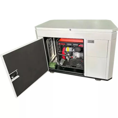 A-iPower A17000EAX бензиновый генератор в зимнем кожухе 1700SS RAL 8019 УТ-11183918