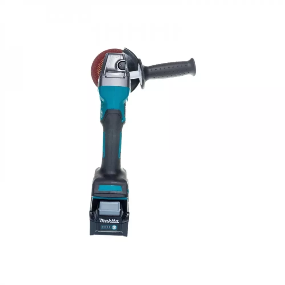 Makita GA012GM201 машина шлифовальная угловая аккумуляторная (2 x 4 Ач, ЗУ)