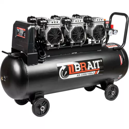 BRAIT КВ-3300/100Х3 безмасляный воздушный компрессор 20.01.012.043