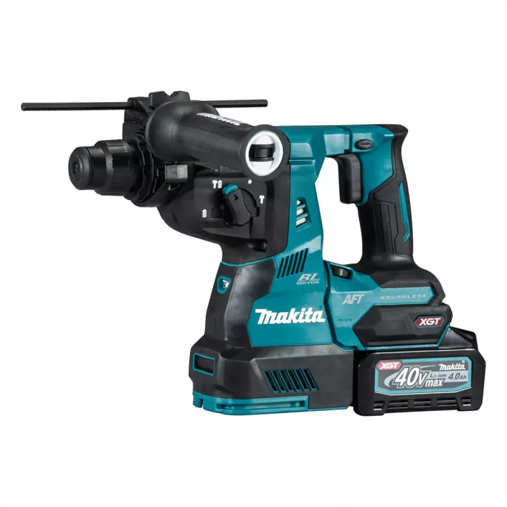 Makita HR001GM201 аккумуляторный перфоратор (2 x 4 Ач, ЗУ)