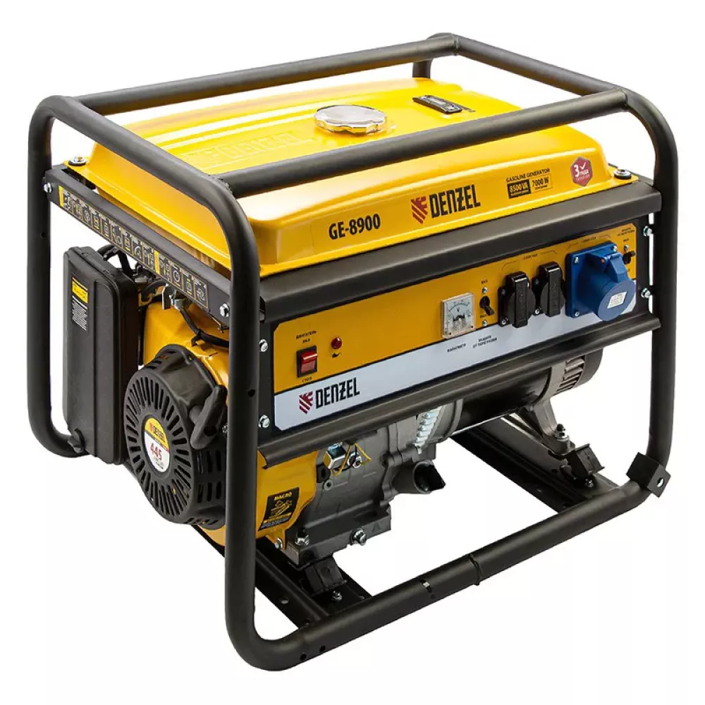 DENZEL GE 8900 бензиновый генератор 94639
