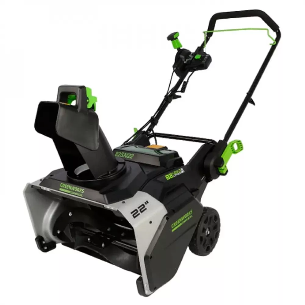 Greenworks 82SN22 снегоуборщик аккумуляторный (1 x 5 Ач, ЗУ) 2603307UB