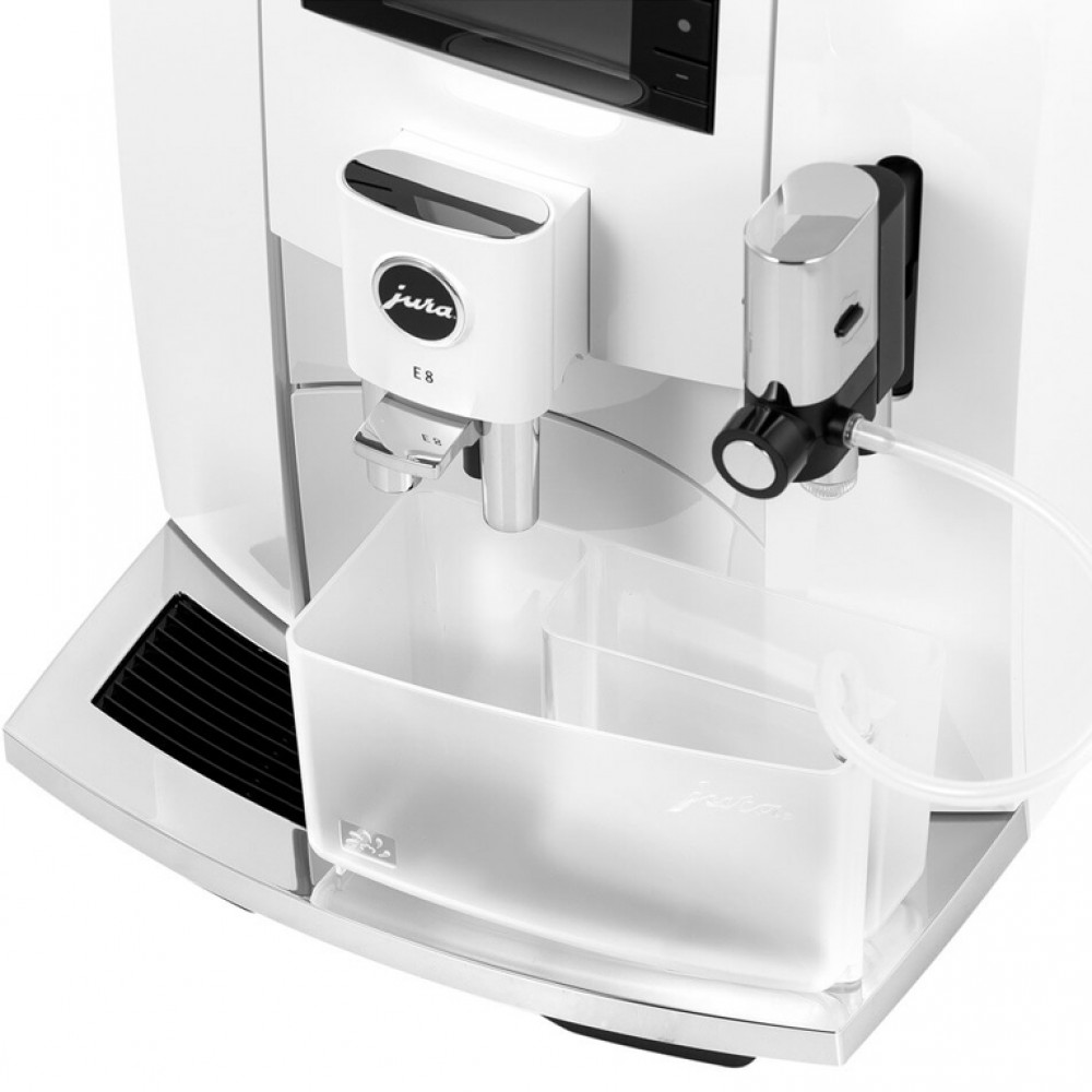 Кофемашина Jura E8 Piano White (15585)