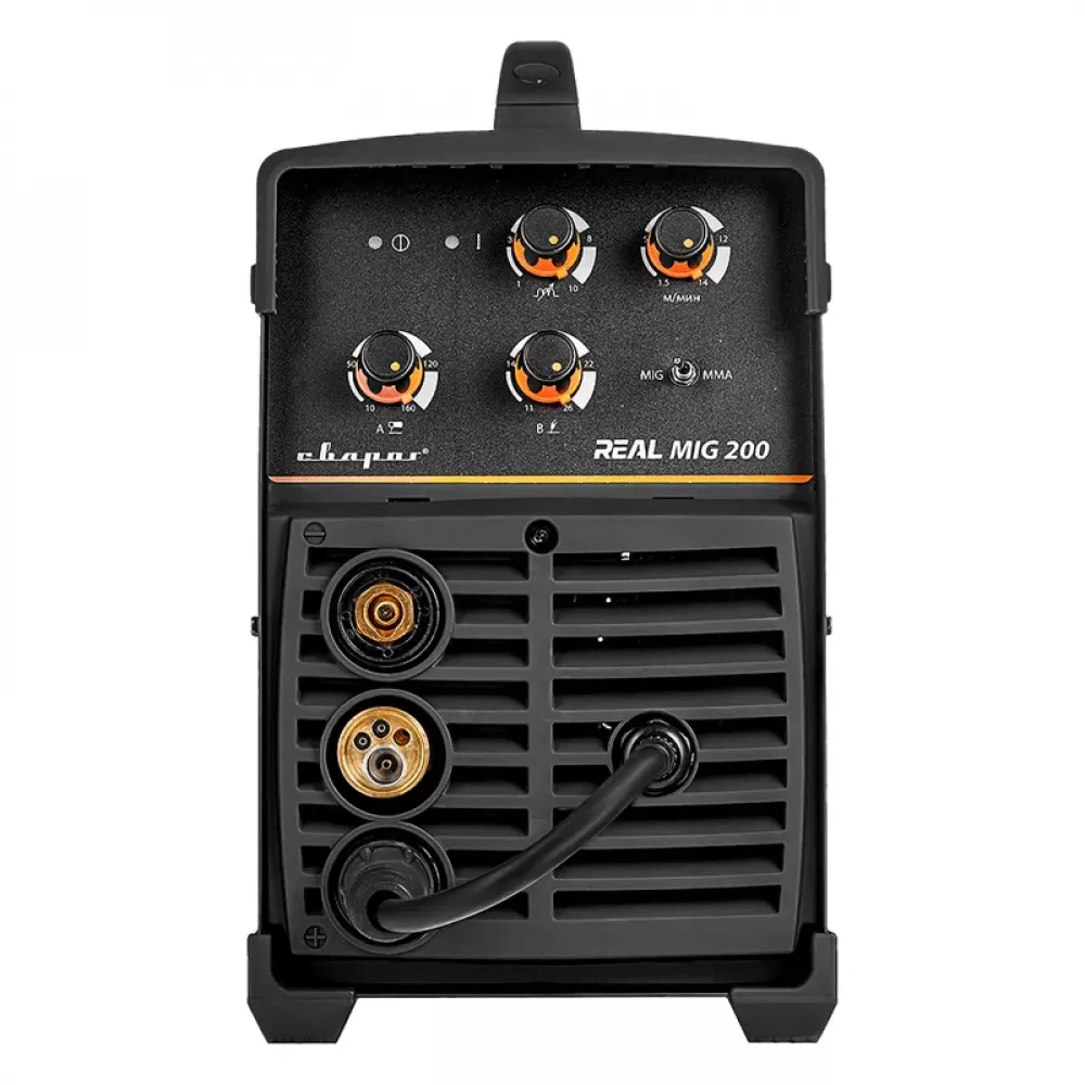 Сварог REAL MIG 200 N24002N Black сварочный инвертор с маской и крагами 00000095883