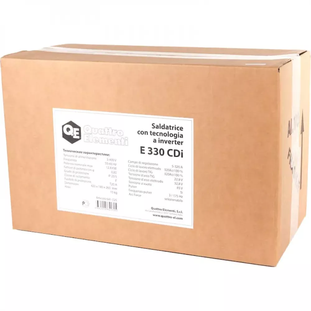 QUATTRO ELEMENTI E 330 сварочный инвертор 641-725
