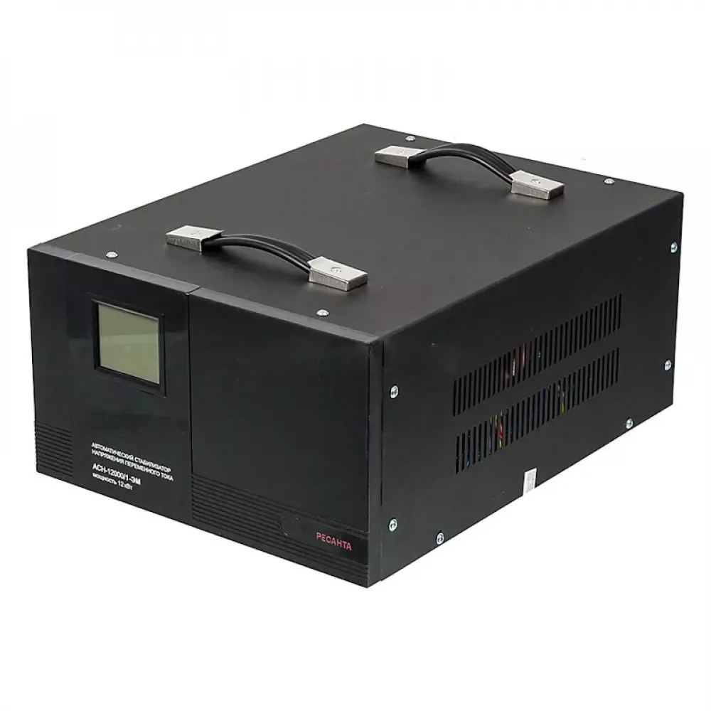 Ресанта АСН-12000/1-ЭМ однофазный стабилизатор напряжения 63/1/17