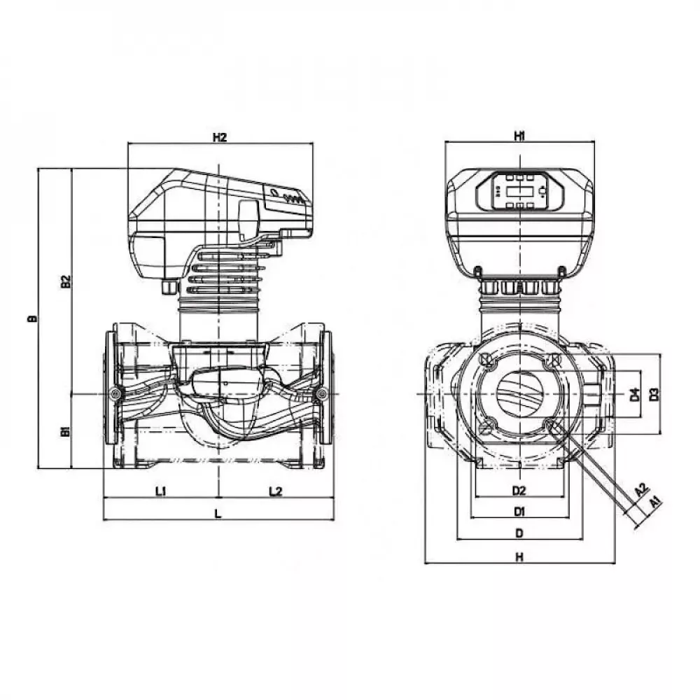 DAB EVOPLUS B 60/340.65 SAN M насос циркуляционный промышленный 60151173