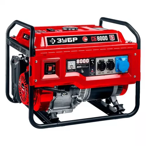 ЗУБР СБ-8000 бензиновый генератор