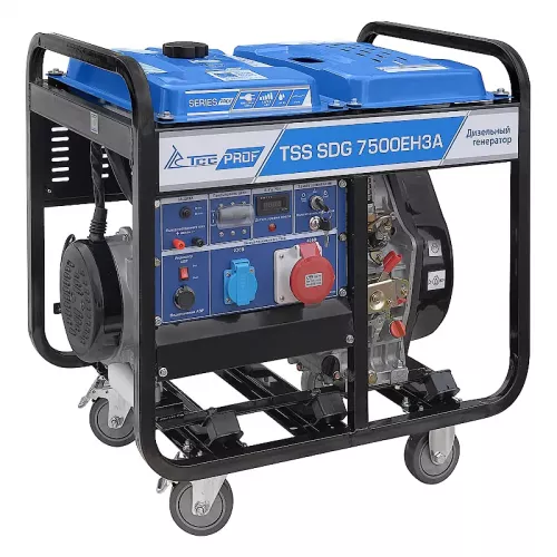 ТСС SDG 7500EH3A дизельный генератор 100027