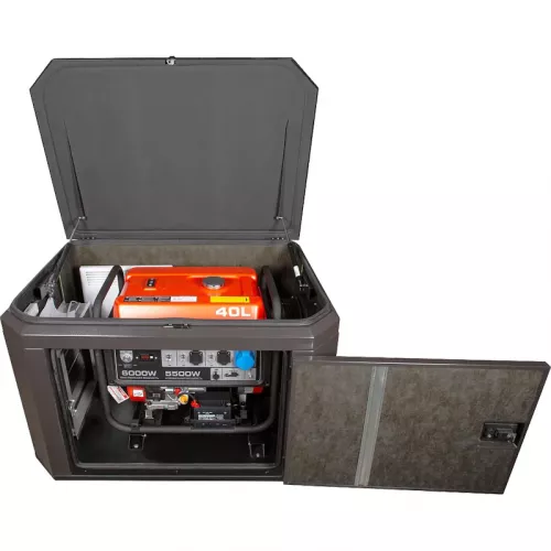 A-iPower A7000EAX бензиновый генератор в кожухе 1200 RAL 8019 УТ-11182566