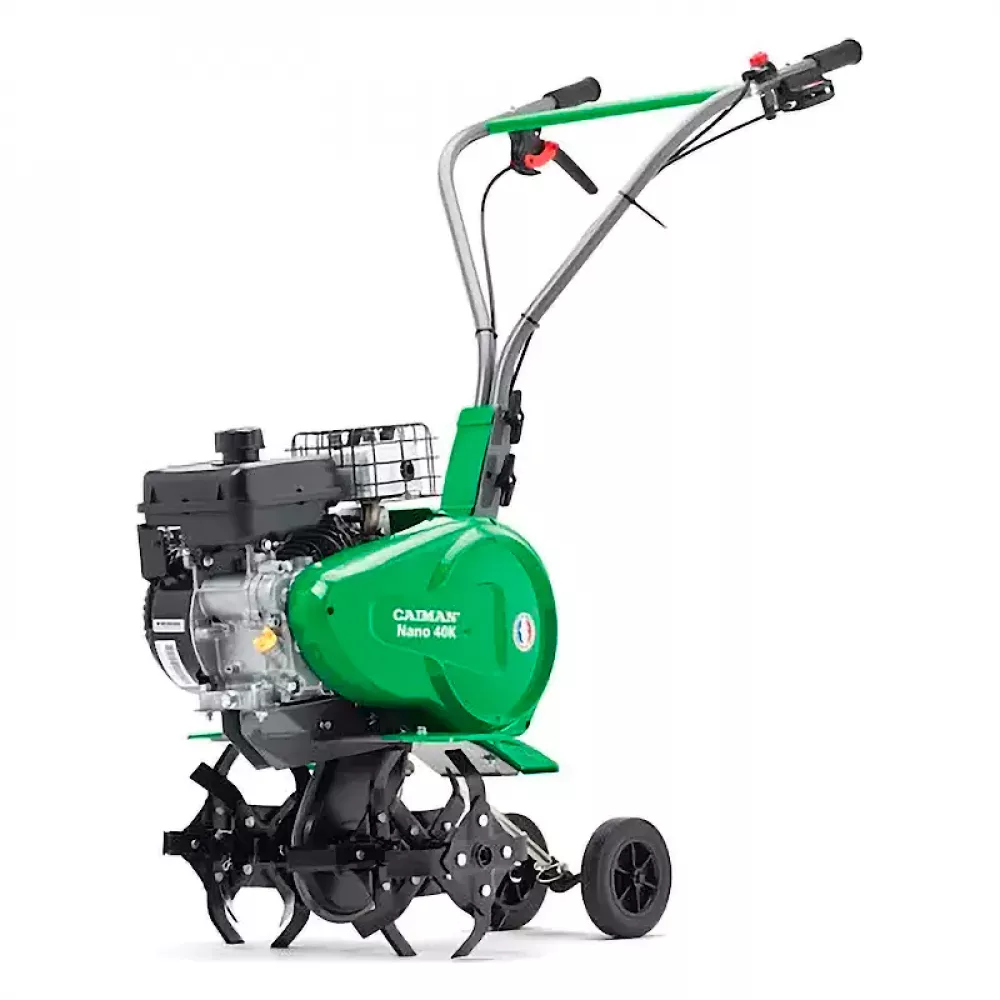 Caiman Nano 40 культиватор бензиновый с насадкой щелеватель газона 6000360505 MAX