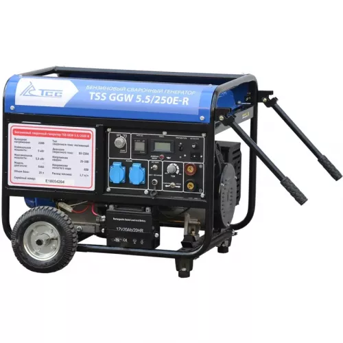 ТСС GGW 5.5/250E-R бензиновый сварочный генератор 018686