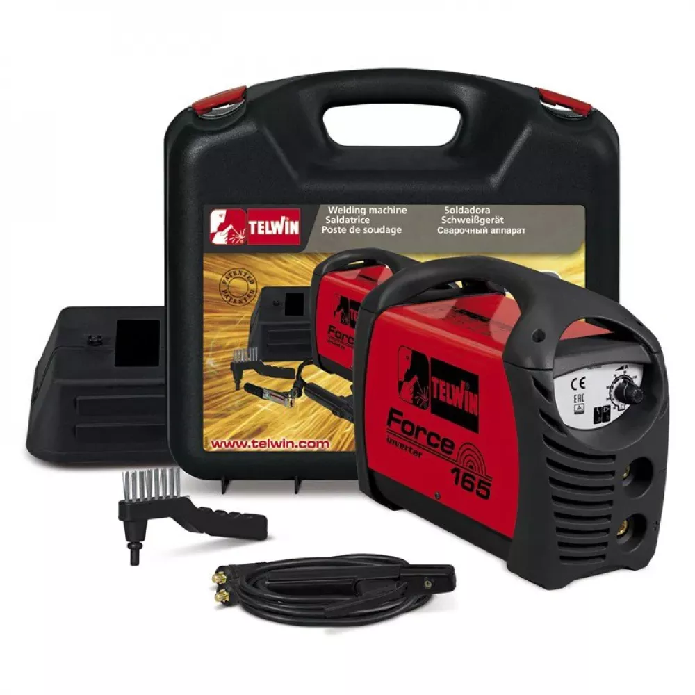 Telwin FORCE 165 ACX PLASTIC CARRY CASE сварочный инвертор 815857