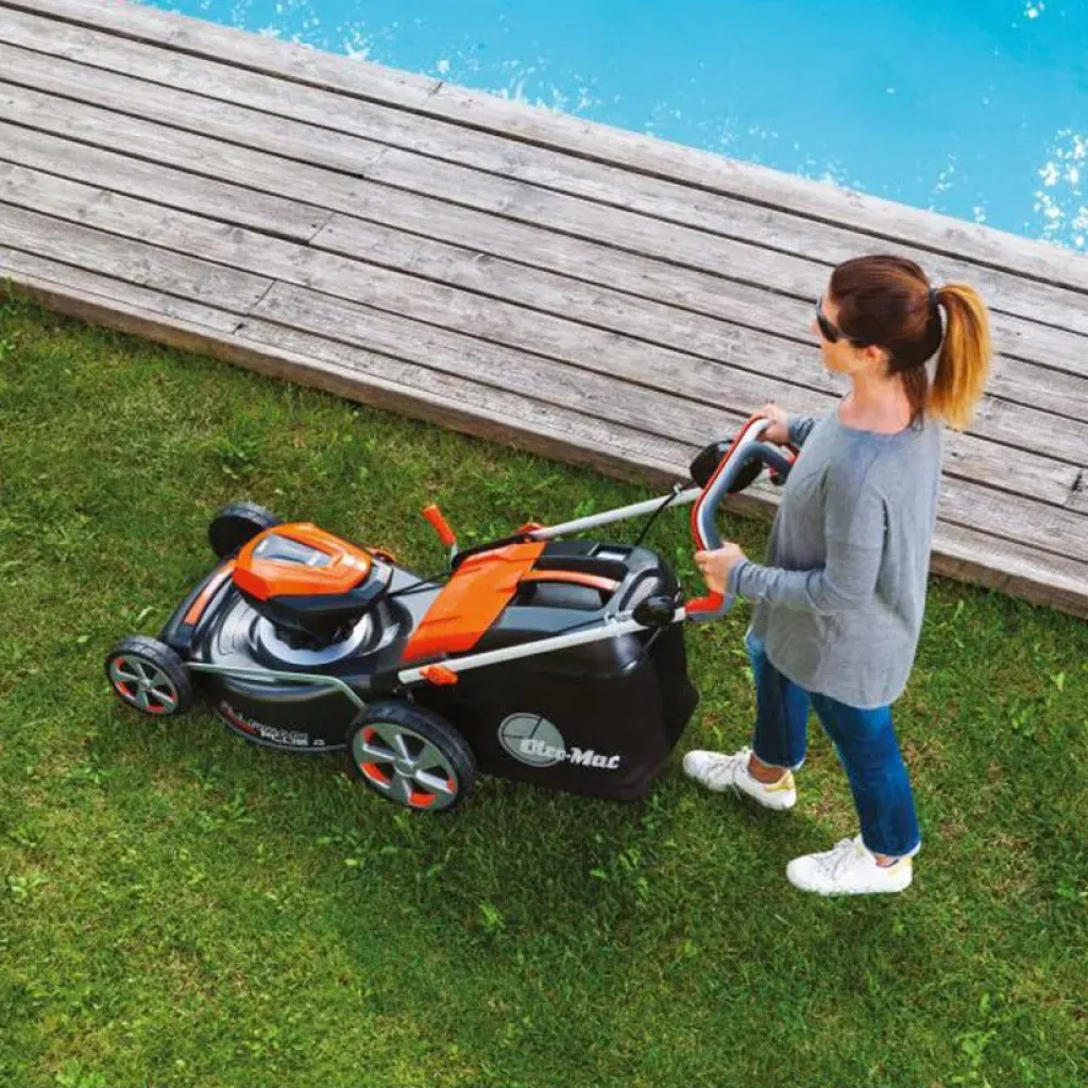 Oleo-Mac GI 44T аккумуляторная газонокосилка (1 x 5 Ач, ЗУ) 5415-9001S1