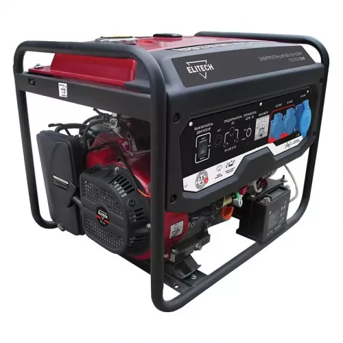ELITECH СГБ 9500ЕМ ПРО бензиновый генератор