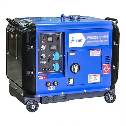 ТСС PRO DGW 3.0/250ES-R дизельный сварочный генератор 022834